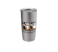 Just a Spooky Goose Creeping Through The Shadows Halloween Stainless Steel Insulated Tumbler