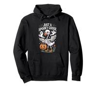 Just A Spooky Goose Halloween Fun Pullover Hoodie
