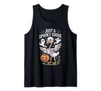 Just A Spooky Goose Halloween Fun Tank Top