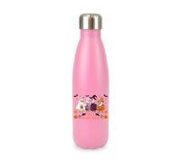 Just a spooky goose, happy halloween autumn pumpkin witch bat skeleton spider, iconic trendy cool screw top lid stainless steel water bottle drinks cup water bottle refill cute fun explore travel