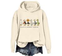 Just A Spooky Goose Hoodie Sweatshirt Funny Halloween Silly Goose Shirt