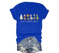 Just A Spooky Goose Shirt Funny Halloween Silly Goose T-Shirt