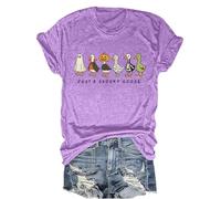 Just A Spooky Goose Shirt Funny Halloween Silly Goose T-Shirt