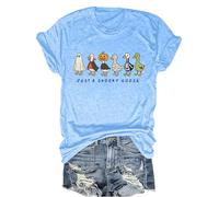 Just A Spooky Goose Shirt Funny Halloween Silly Goose T-Shirt