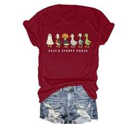 Just A Spooky Goose Shirt Funny Halloween Silly Goose T-Shirt