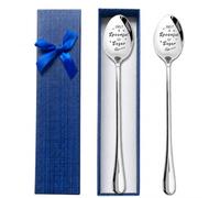 Just A Spoonful of Sugar Spoon Engraved Teaspoons for Birthday Gifts
