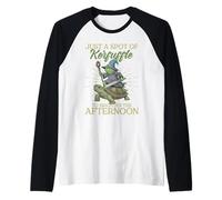 Just A Spot of Kerfuffle to Brighten The Afternoon Raglan Baseball Tee