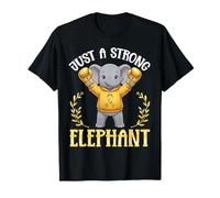 Just A Strong Elephant Childhood Cancer Awareness Warrior T-Shirt