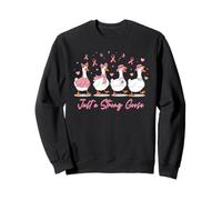 Just a Strong Goose Breast Cancer Awareness Ribbon Sweatshirt