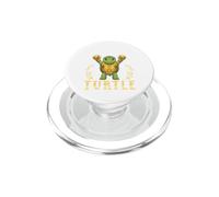 Just A Strong Turtle Childhood Cancer Awareness Warrior PopSockets PopGrip for MagSafe