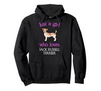 Just a the Girl who loves Jack Russel Terrier Pullover Hoodie