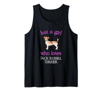 Just a the Girl who loves Jack Russel Terrier Tank Top