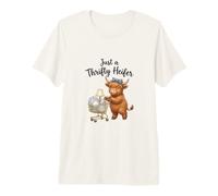 Just a Thrifty Heifer Shopping Cart Bargain Hunter Premium T-Shirt