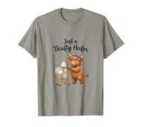 Just a Thrifty Heifer Shopping Cart Bargain Hunter T-Shirt