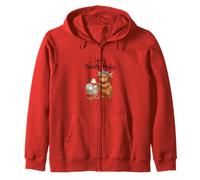 Just a Thrifty Heifer Shopping Cart Bargain Hunter Zip Hoodie