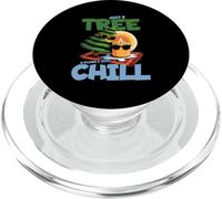 Just a tree, a flame, and chill PopSockets PopGrip for MagSafe