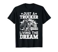 Just A Trucker Living The Dream Long Haul Pride T-Shirt