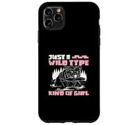 Just A Wild Type Kind Of Girl Funny Zoology For A Zoologist Case for iPhone 11 Pro Max