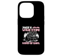Just A Wild Type Kind Of Girl Funny Zoology For A Zoologist Case for iPhone 14 Pro