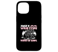 Just A Wild Type Kind Of Girl Funny Zoology For A Zoologist Case for iPhone 15
