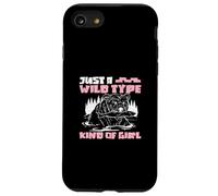 Just A Wild Type Kind Of Girl Funny Zoology For A Zoologist Case for iPhone SE (2020) / 7/8