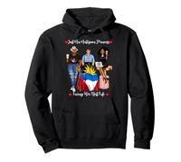 Just An Antiguan Princess Living Her Best Life Antigua Flag Pullover Hoodie