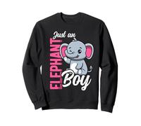 Just An Elephant Boy Elephant Sweatshirt