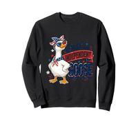 Just An Independent Goose 250th Anniversary Patriotic Womens Sweatshirt
