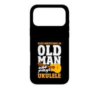 Just An Old Man Who Plays Ukulele Musician Case for iPhone 17 Pro Max