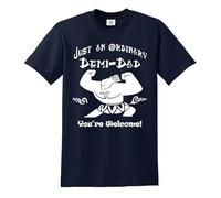 Just an Ordinary Demi-Dad You're Welcome T-Shirt Moana Disney Themed Top T-Shirt (Navy, 4XL)