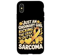 Just An Ordinary Girl Kicking The Crap Outta Sarcoma Case for iPhone X/XS