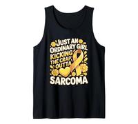 Just an Ordinary Girl Kicking The Crap Outta Sarcoma Tank Top