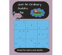Just an ordinary Sudoku Book: Not to easy, not to hard, includes clipart on each puzzle page