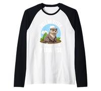 Just an Otter Day in Paradise Raglan Baseball Tee