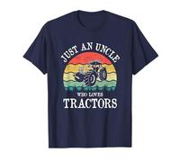 Just An Uncle Who Loves Tractors T-Shirt