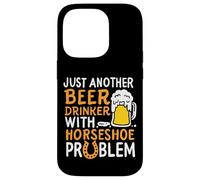 Just Another Beer Drinker With A Horseshoe Problem Case for iPhone 14 Pro