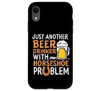 Just Another Beer Drinker With A Horseshoe Problem Case for iPhone XR