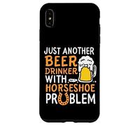 Just Another Beer Drinker With A Horseshoe Problem Case for iPhone XS Max