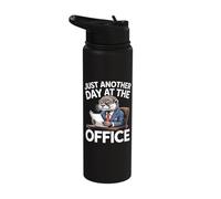Just Another Day At The Office Otter Stainless Steel Insulated Water Bottle