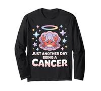 Just Another Day Being A Cancer Zodiac Crab Long Sleeve T-Shirt