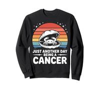 Just Another Day Being A Cancer Zodiac Crab Sweatshirt