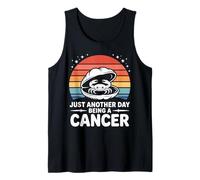 Just Another Day Being A Cancer Zodiac Crab Tank Top