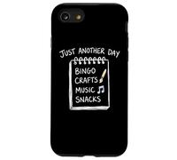 Just Another Day Bingo Crafts Music Snacks Senior Activities Case for iPhone SE (2020) / 7/8