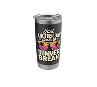 Just Another Day Closer to Summer Break Stainless Steel Insulated Tumbler