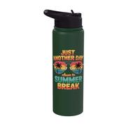 Just Another Day Closer to Summer Break Stainless Steel Insulated Water Bottle