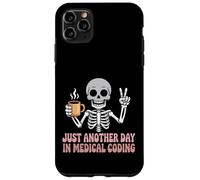 Just Another Day in Medical Coding Funny Retro Coder Case for iPhone 11 Pro Max