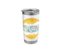 Just Another Day in Paradise Stainless Steel Insulated Tumbler