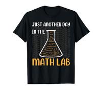 Just Another Day in The Math Lab Equations Geometry T-Shirt