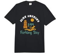 Just Another Forking Day Warehouse Worker Forklift Operators Comfort Colors Adult Heavyweight T-Shirt