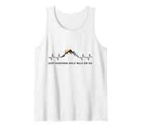 Just Another Half Mile Or So Heartbeat Hiking Mountain Hiker Tank Top